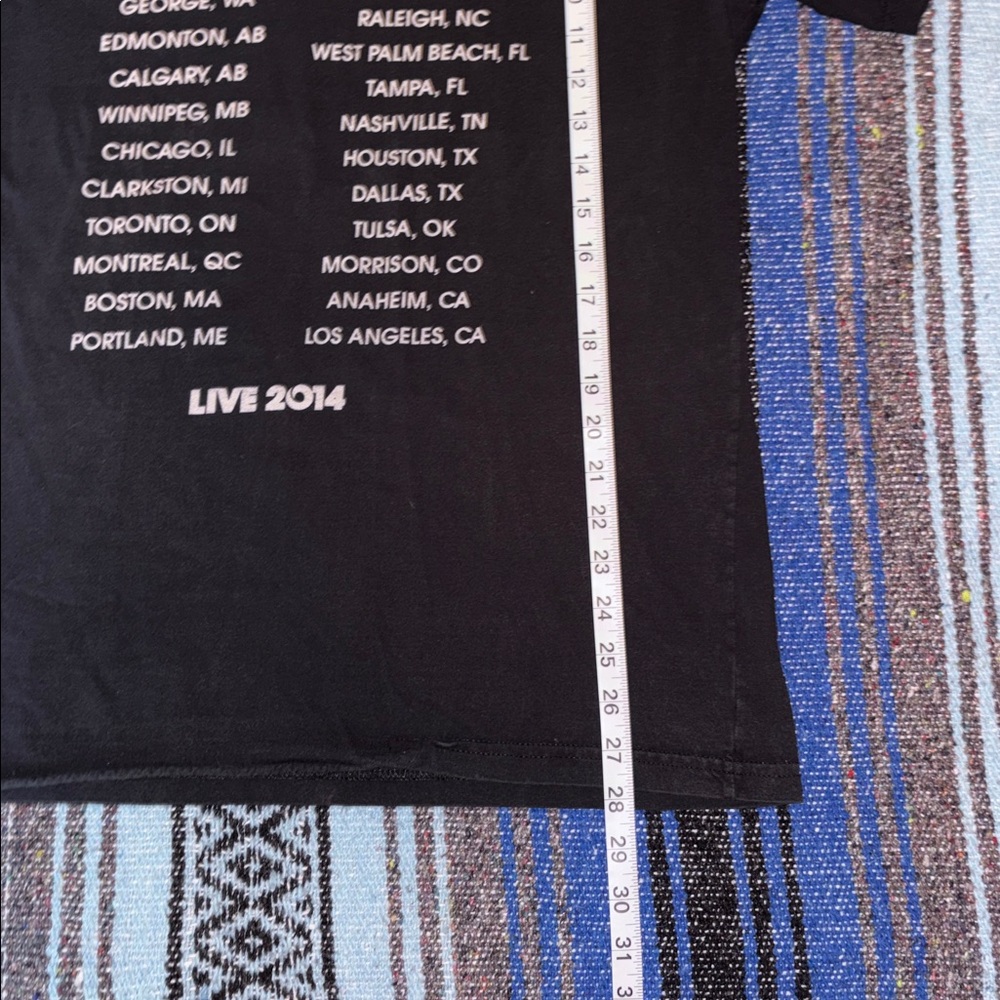 Tom Petty & The Heartbreakers 2014 Concert Tour Tee Shirt - Picture 10 of 10
